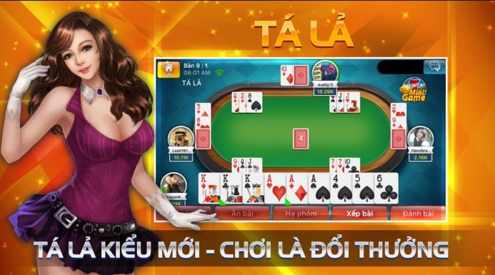 Tá lả - Game bài đổi thưởng béo bở 